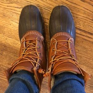 LL Bean duck boot